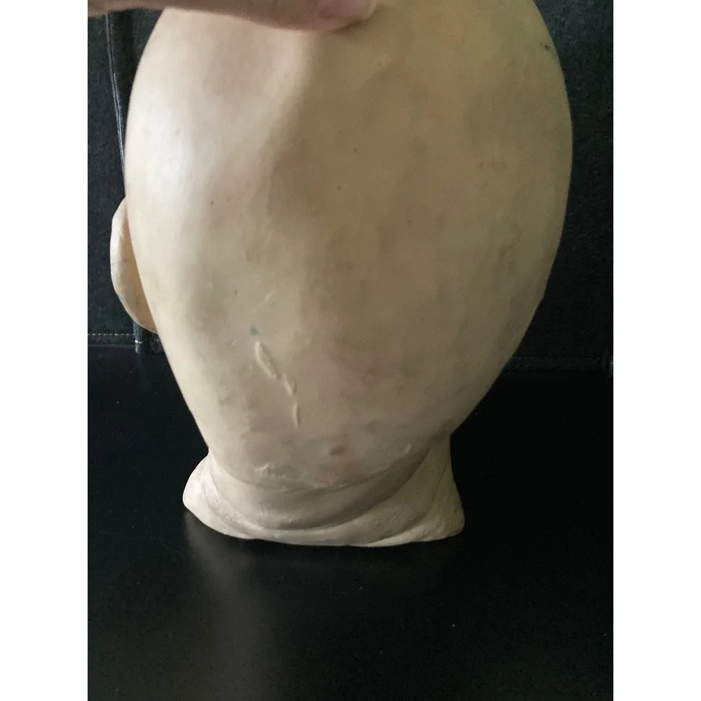 Vintage 1977 Don Post Studios Latex Mask Scarred Man Horror Halloween Rare